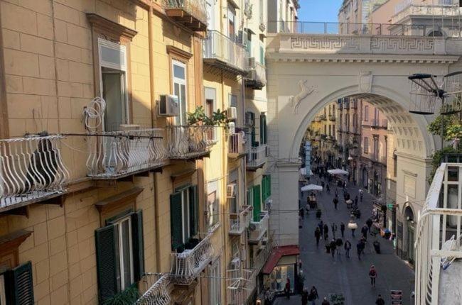 Casa Cupiello Via Chiaia - Casa Vacanze Ad Uso Esclusivo Neapel Exteriör bild